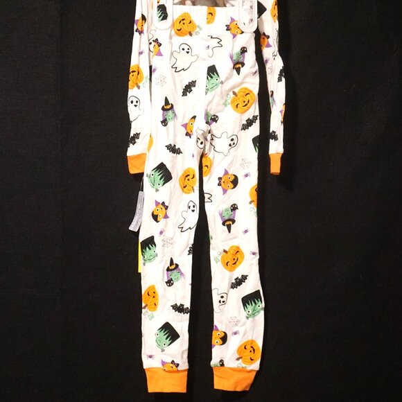 Tommy Bahama 2 Piece Pajama Set White with Halloween Pattern Kids Size 3T - Picture 4 of 7